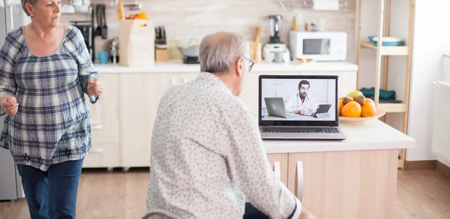 atención médica virtual